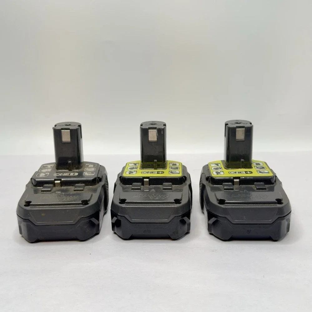 Ryobi 18volt Batteries P190 For Parts Not Working  Lot Of 3